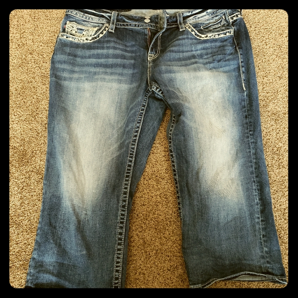 Denim Capris